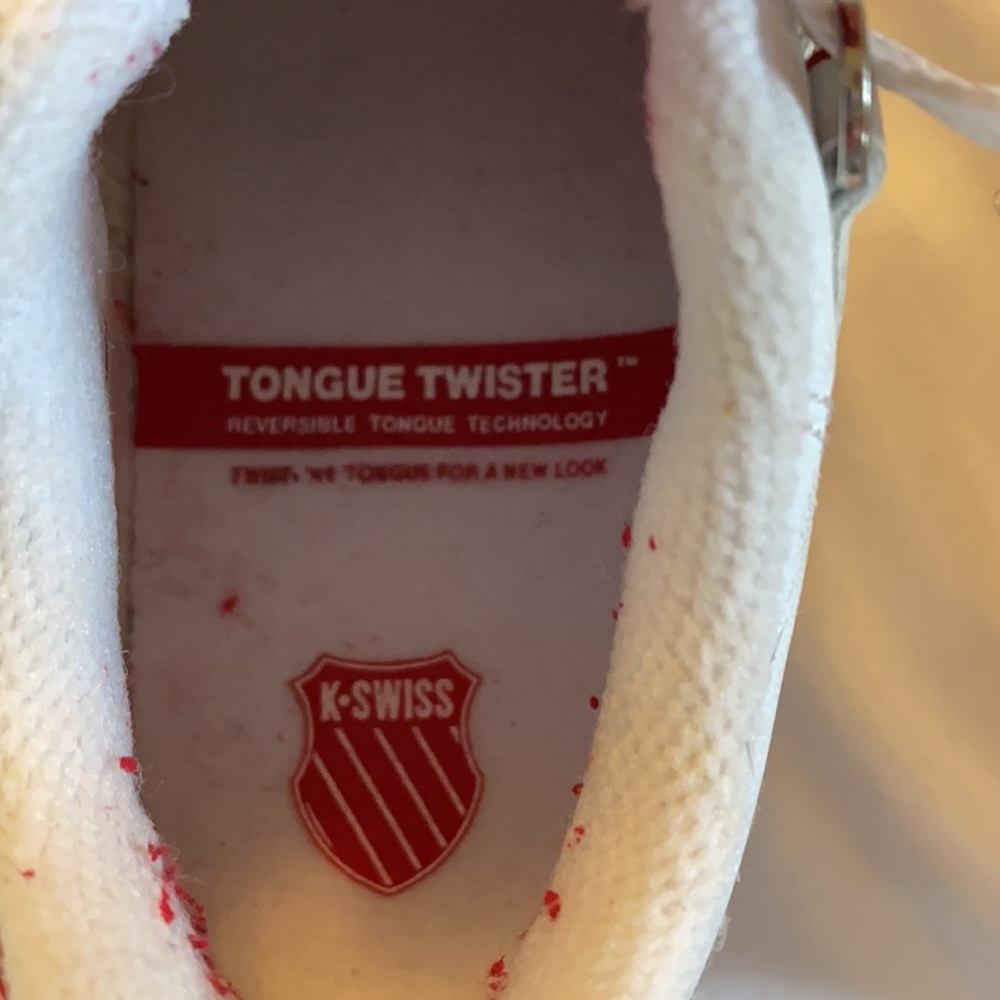 K - SWISS Toddler Tonque Twister Shoes - Picture 5 of 12